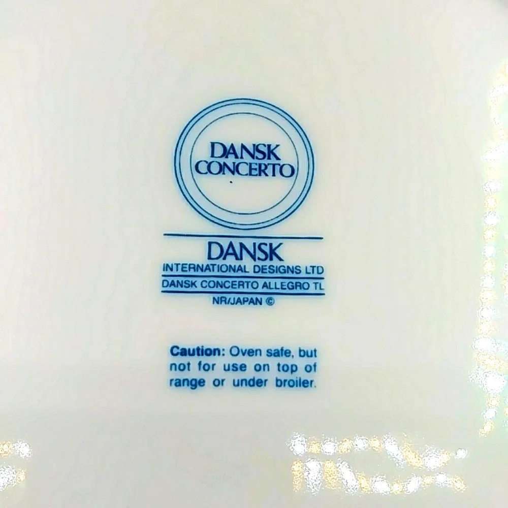 Dansk Concerto Allegro Serving Dish With Lid. Vintage - Picture 5 of 11